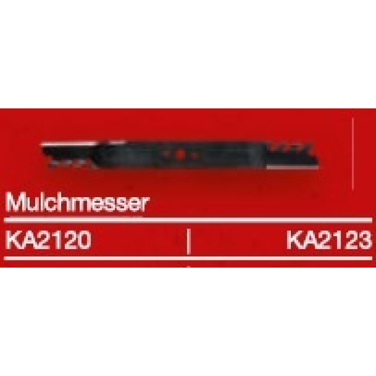 Akku Rasenmäher Messer KA2123